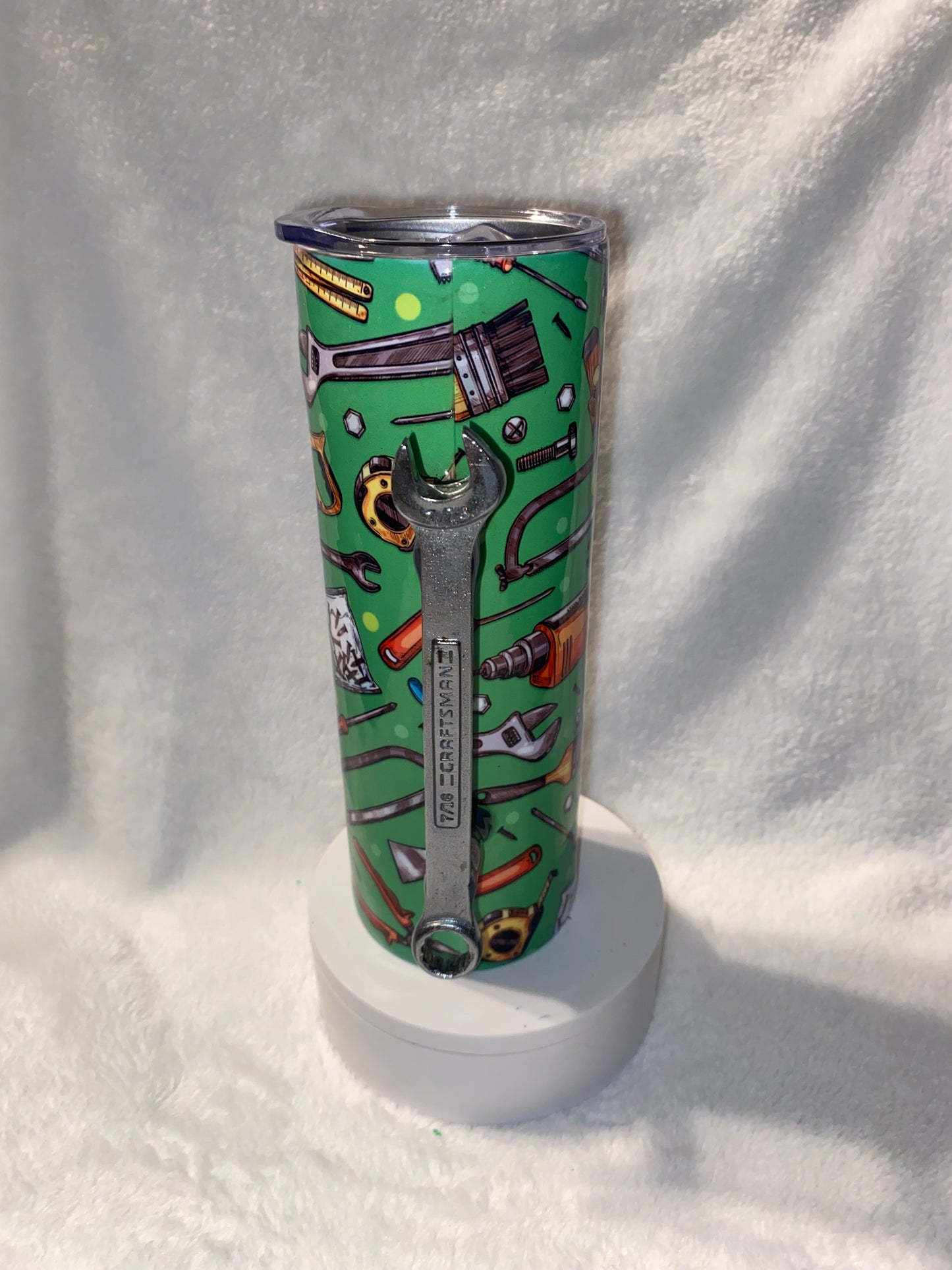 Dad wrench handle tumbler