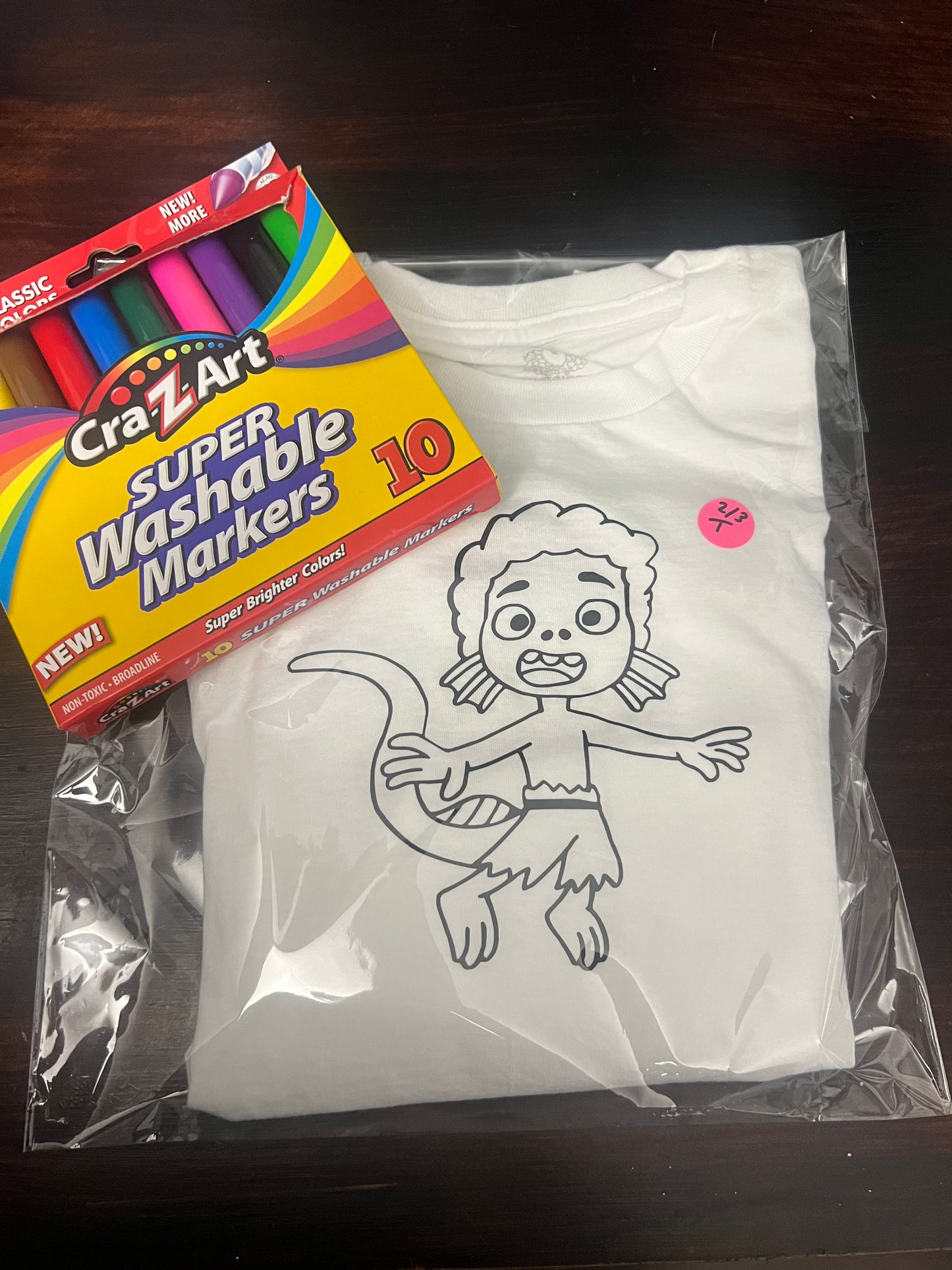 Luka coloring shirt