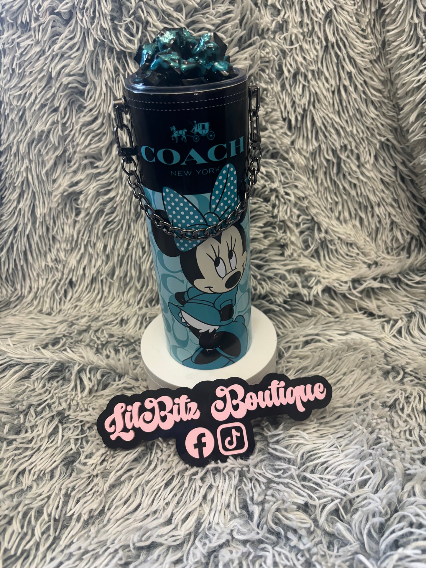 Mini blue 20’oz tumbler