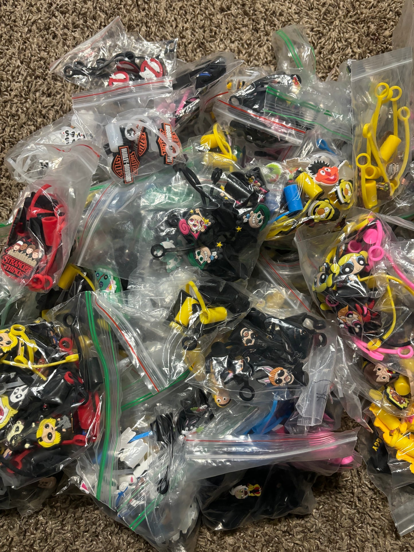 Mystery Bag Straw Toppers