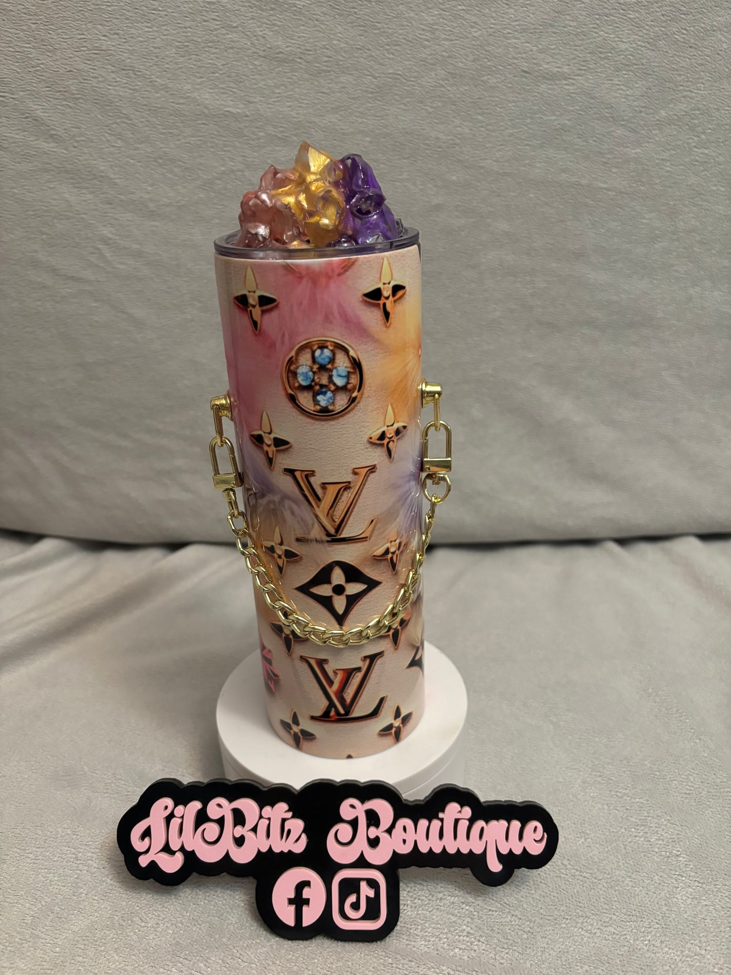 VL multi color tumbler 20 oz