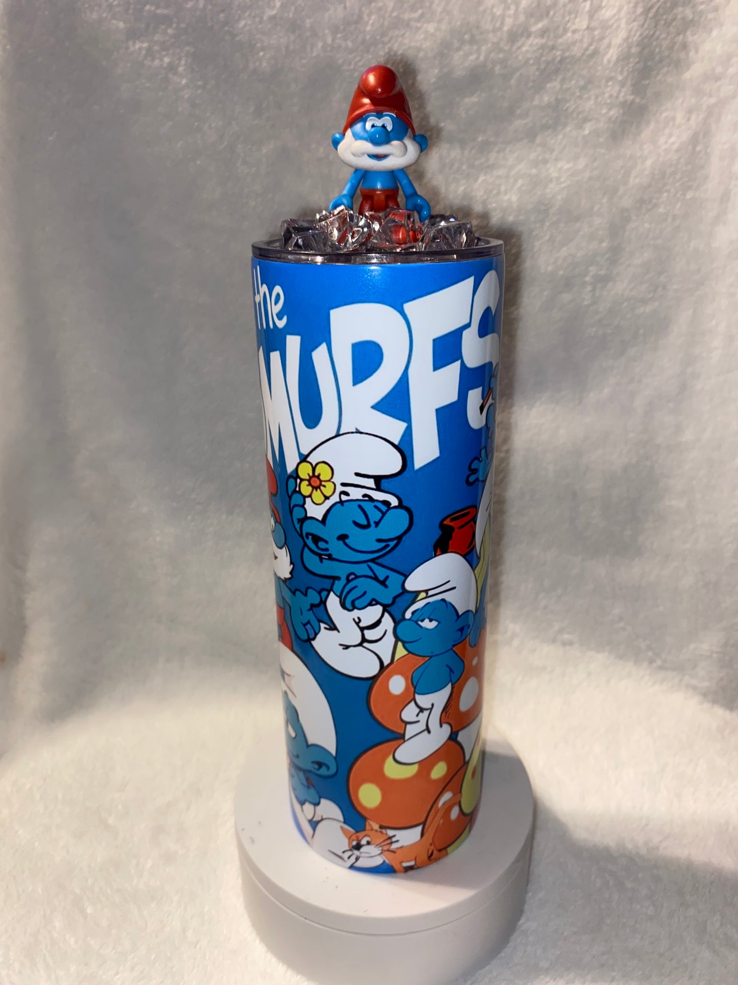 Smurf tumbler