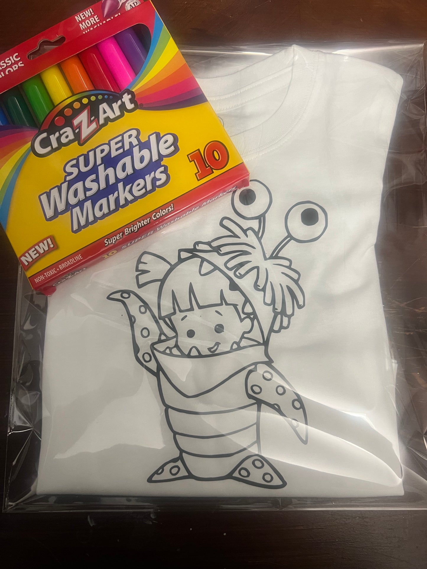 Boo coloring shirt