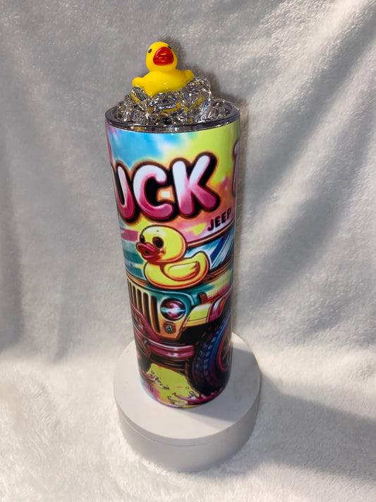Jeep duck tumbler