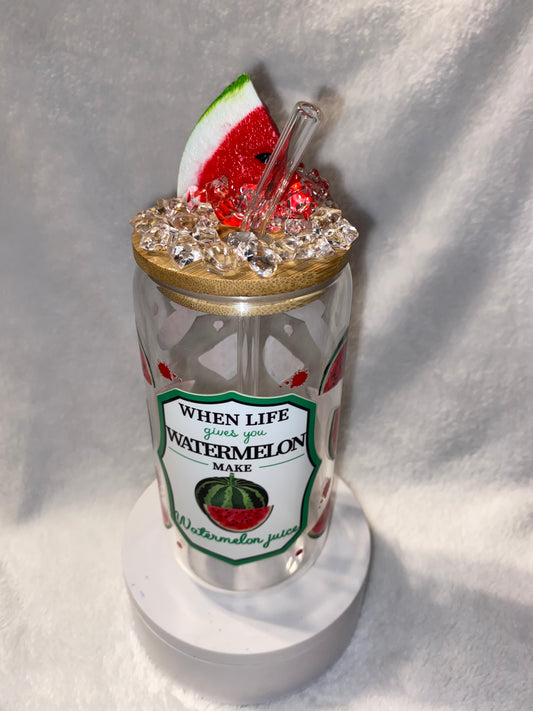 Watermelon top tumbler