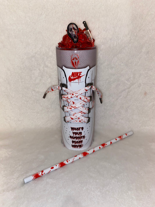 Scream Horror tumbler